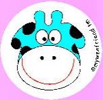 My Wee Friend - Child Potty Training Aid - Blue Cow. Eco friendly