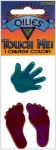 Oilies 'Touch Me' Hand & Foot Prints Colour changing Reward Stickers