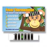 Monkey Baby Forehead thermometer with Cold, Flu & Fever Information Pack