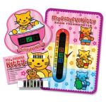 Pack of My Playful Kitty Baby Room Thermometer, Bath and Forehead Thermometers