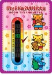 Baby My Playful Kitty Nursery Room Thermometer