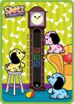 Baby Spotz the Puppy Nursery Room Thermometer