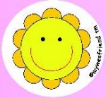 My Wee Friend - Child Potty Training Aid - Sunflower. Eco friendly
