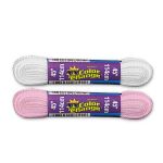 UV Shoe Laces-White to Pink