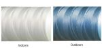 UV White to Blue Embroidery Thread
